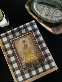 Image 1 of Pen and Ink distinguished Lady.  One of a kind 