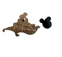 Image 4 of Metal Disney Pin Aladdin & Jasmine Magic Carpet 'A Whole New World'
