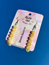 Image 1 of Honey Calicite Earrings 