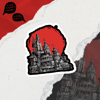 A KINGDOM BATHED IN RED | Sticker