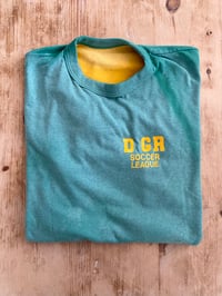 Image 1 of 80s DGR SOCCER LEAGUE REVERSIBLE TRAINING T-SHIRT