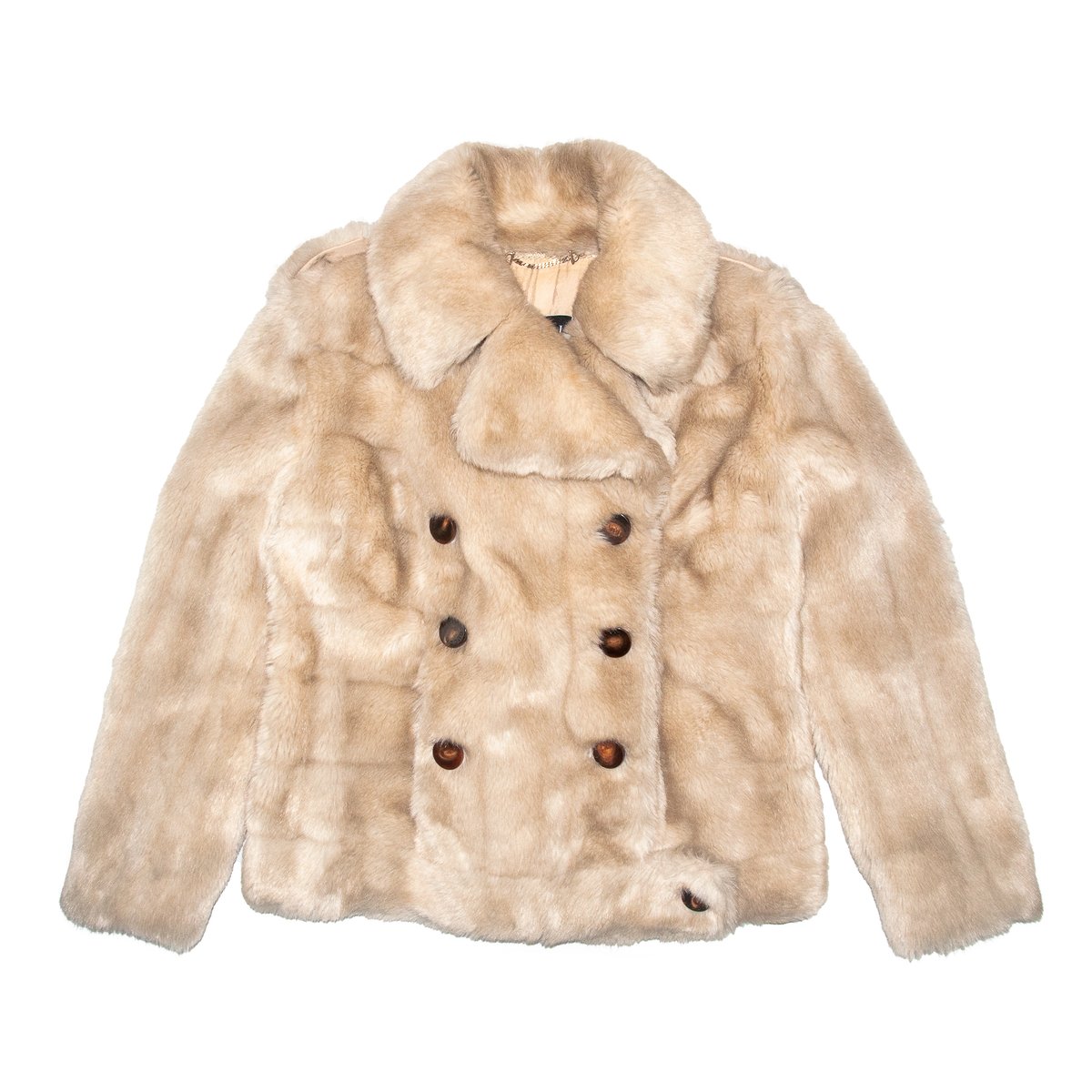 Gucci by Tom Ford 1996 Faux Fur Double Breasted Jacket † Ruder