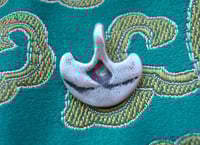 Image 3 of Trikug - Curved Knife Pendant • 999 Pure Silver • Rare