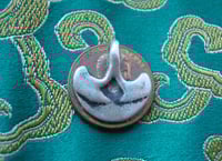 Image 4 of Trikug - Curved Knife Pendant • 999 Pure Silver • Rare