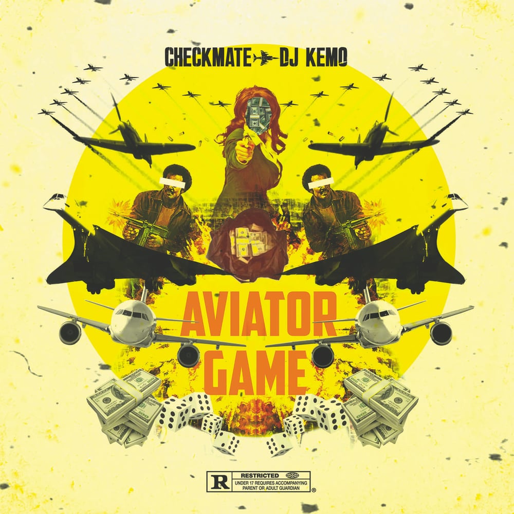 Image of Checkmate & DJ Kemo - Aviator Game CD