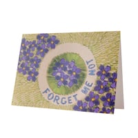 Greeting card | Anzac Memorial | Forget Me Not