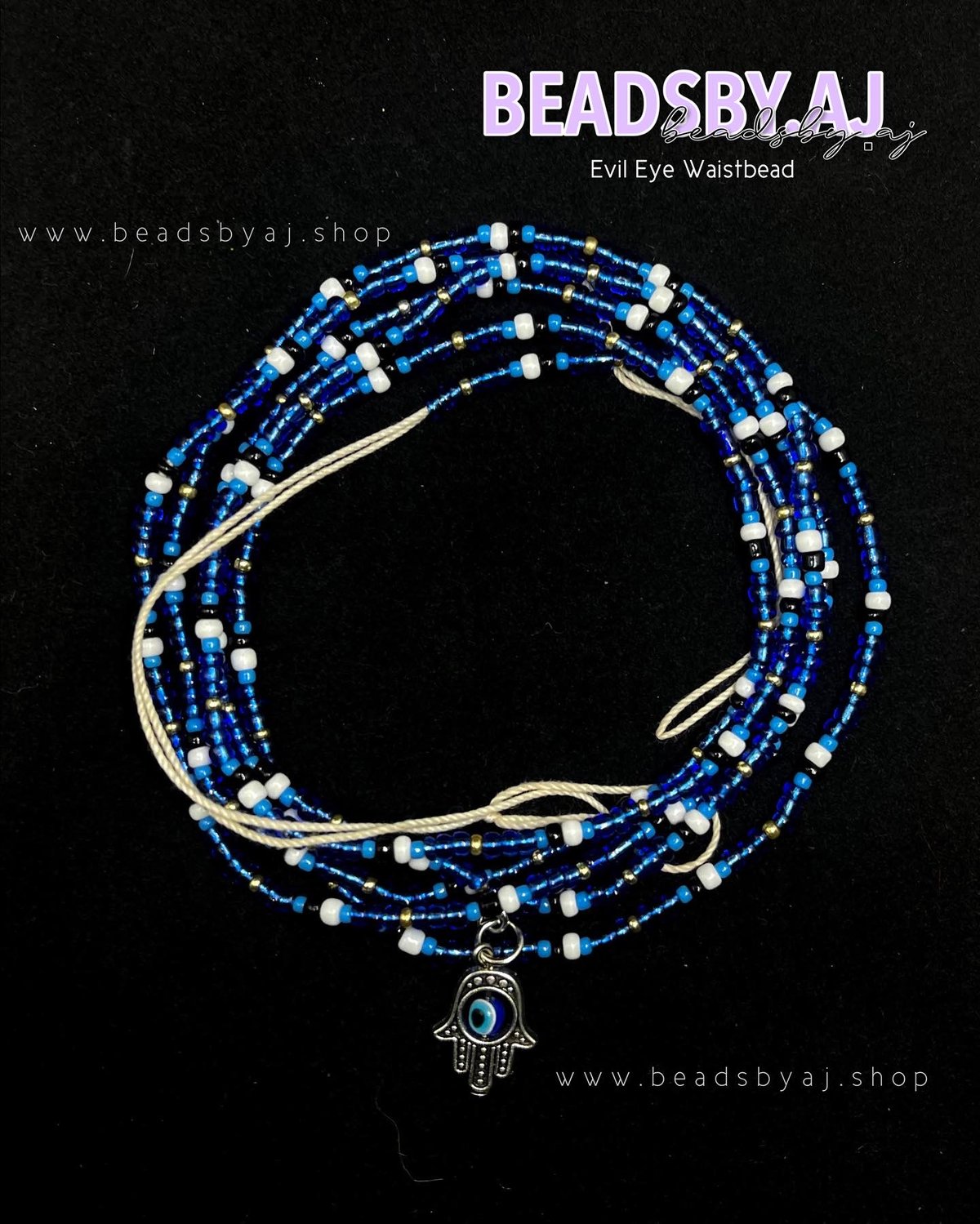 Image of Evil Eye Waistbead 