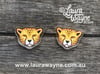 Cheetah Stud Earrings