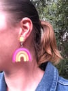 Rainbow Dangle Earrings