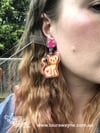 Kitty Cat Dangle Earrings