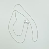 French Rope Sterling Silver Chain