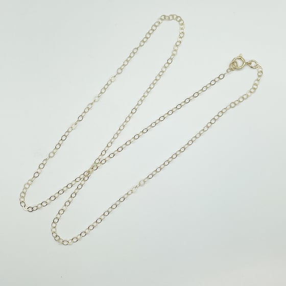Image of Flat Cable 18" 14 Karat Gold Fill 2.2mm Neck Chain