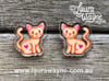 Kitty Cat Stud Earrings