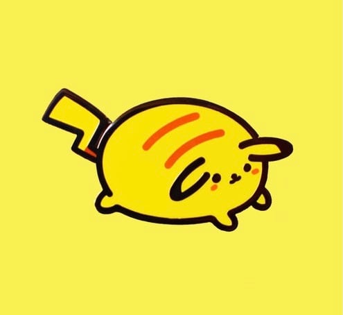Chubby Pikachu Pin