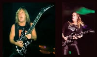 Image 4 of Jeff Hanneman guitar stickers vinyl decal Slayer Jackson Full Set 22