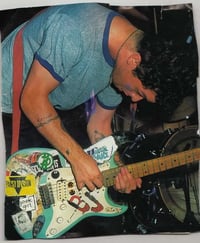 Image 3 of Billie Joe guitar stickers 1994 Version BJ Green Day vinyl decal punk Set 14