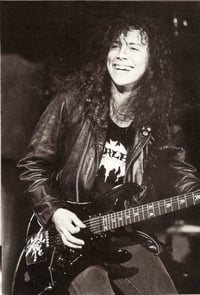 Image 4 of Kirk Hammett guitar stickers "Zorlac" ESP MM-270 decal + autograph FREE GIFT! 