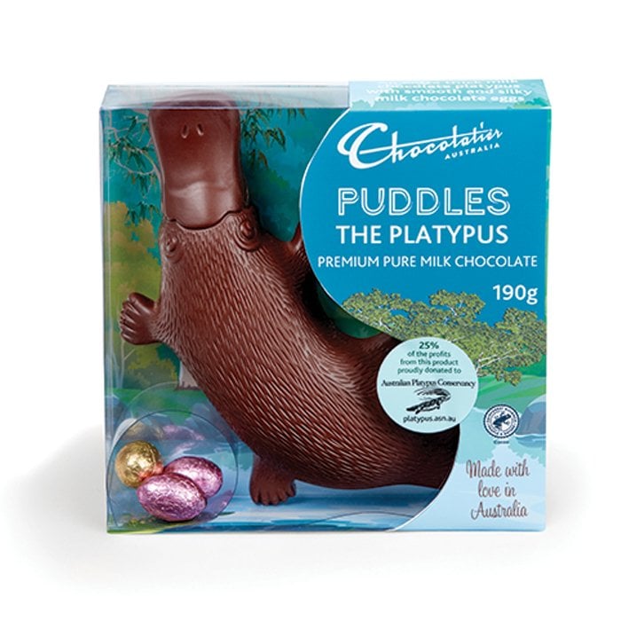 Image of Chocolatier Puddles the Platypus (190g)