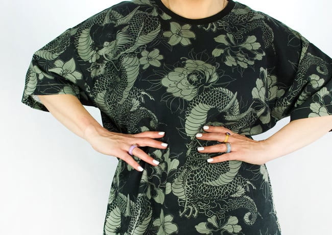 Tencel Shirt "Beauty and the Beast"