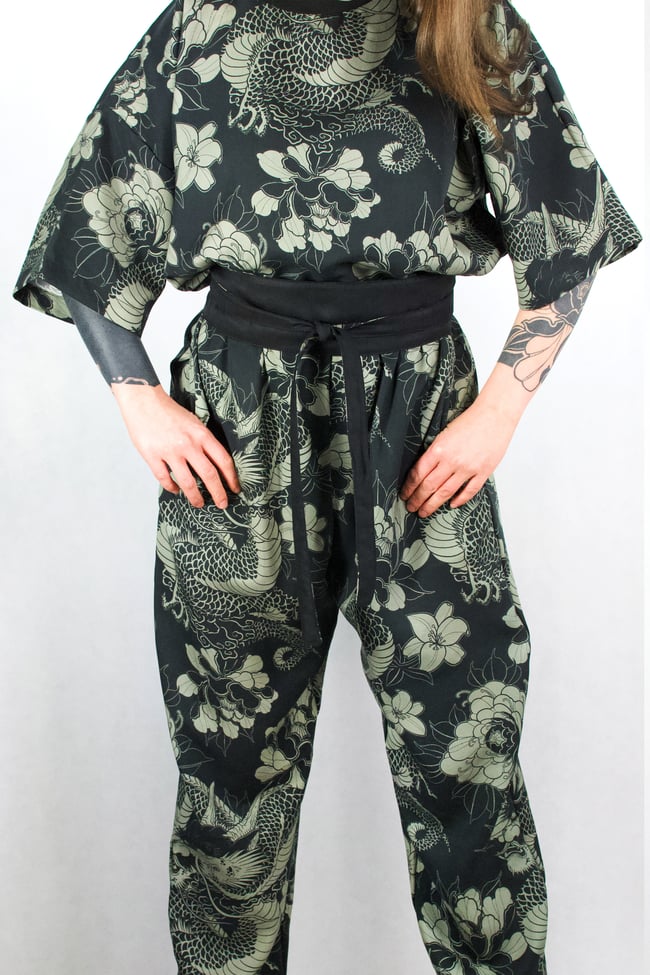 Tencel Shirt "Beauty and the Beast"