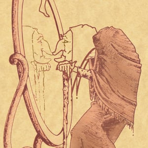 Image of 'Trick of the Tail' (Inside) Limited Edition Print