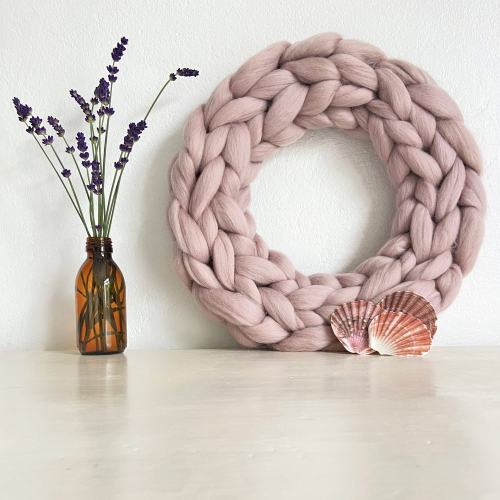 Image of Knitted wreath