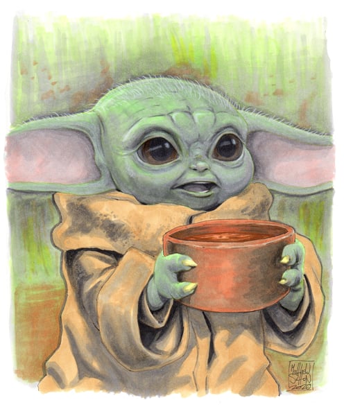Image of The Child Baby Yoda Grogu