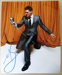 Image 1 of Michael Bublé Signed 10x8