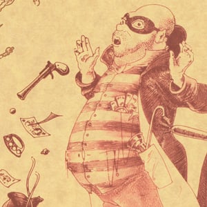 Image of 'Trick of the Tail' (Outside) Limited Edition Print