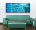 Tranquil- Metal Wall Art Abstract Contemporary Modern Decor