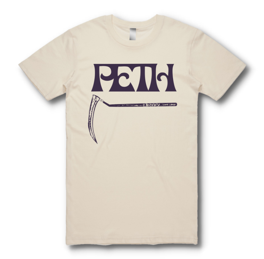 Image of Peth Natural/Purple T-shirt