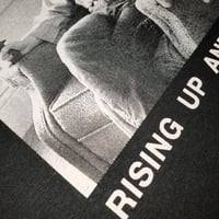 Image 3 of WILLIAM T. VOLLMANN, 'RISING UP AND RISING DOWN', BLACK T-SHIRT 