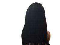 Image 3 of 12-28in straight Closure Wigs