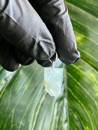 Image 2 of RAW NATURAL AQUAMARINE PENDANT 