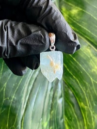 Image 1 of RAW NATURAL AQUAMARINE PENDANT 