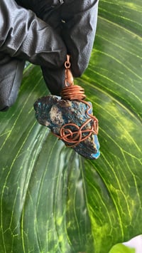 Image 3 of CHALCOPYRITE WRAPPED IN COPPER -MEXICO 