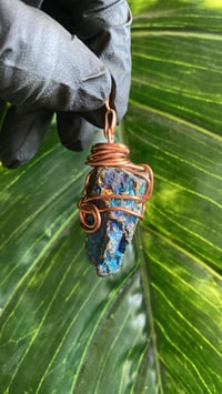 Image 2 of CHALCOPYRITE WRAPPED IN COPPER -MEXICO 