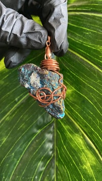 Image 1 of CHALCOPYRITE WRAPPED IN COPPER -MEXICO 