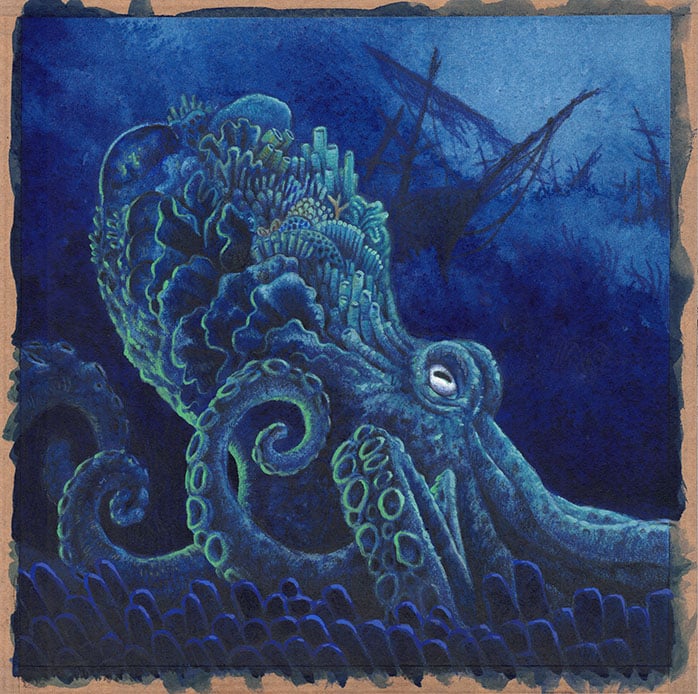 Image of ORIGINAL - Gerard le kraken