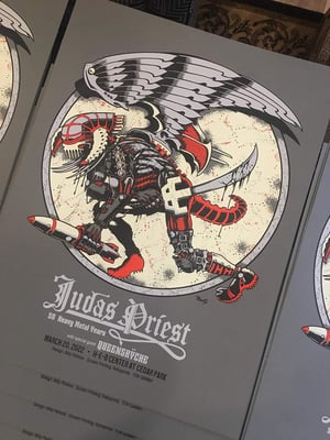 Image of Judas Priest - 50 Heavy Metal Years show poster