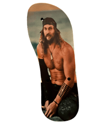 Image 2 of Jason Momoa flip flops