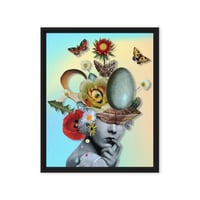 Image 17 of FREE SHIPPING - The Personification of EGGcellence - Framed Canvas Print - 3 Frame Choices - 2 SizeS