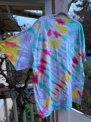 Image of 2XL Party At Your Own Pace Tie Dye Shirt 5