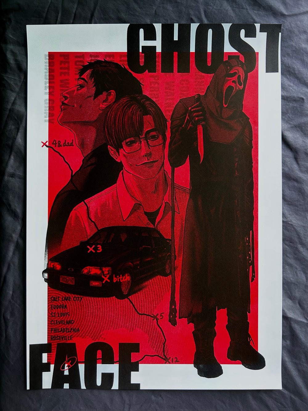 Ghostie RISO poster