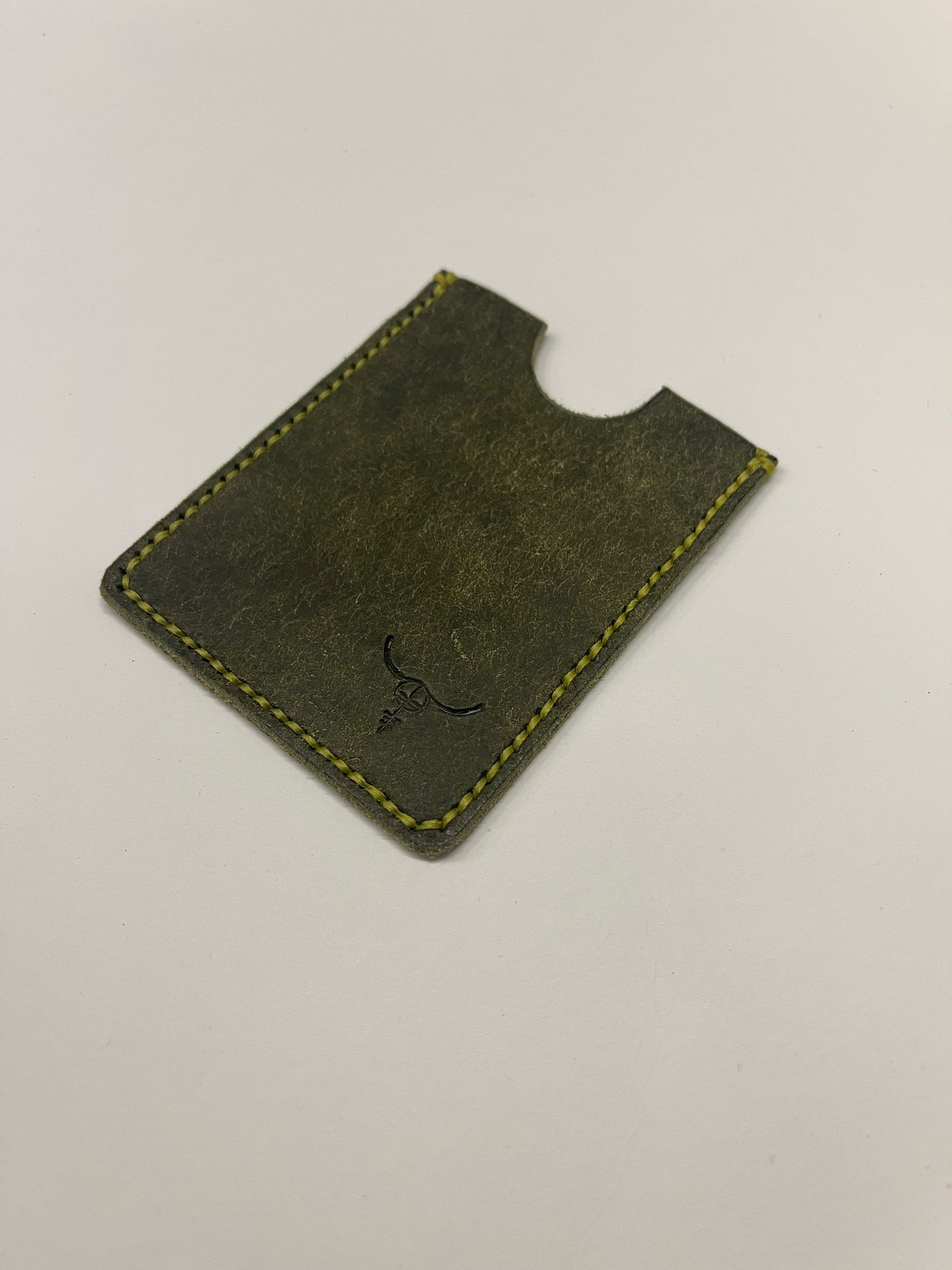 Image of Olive Pueblo Cardholder (Mustard)