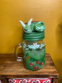 Image 1 of “Dragon my Matcha Boba Tea” Collab w/ Mustard Doodles