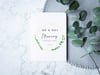 Mr & Mrs Custom Name Wedding Card