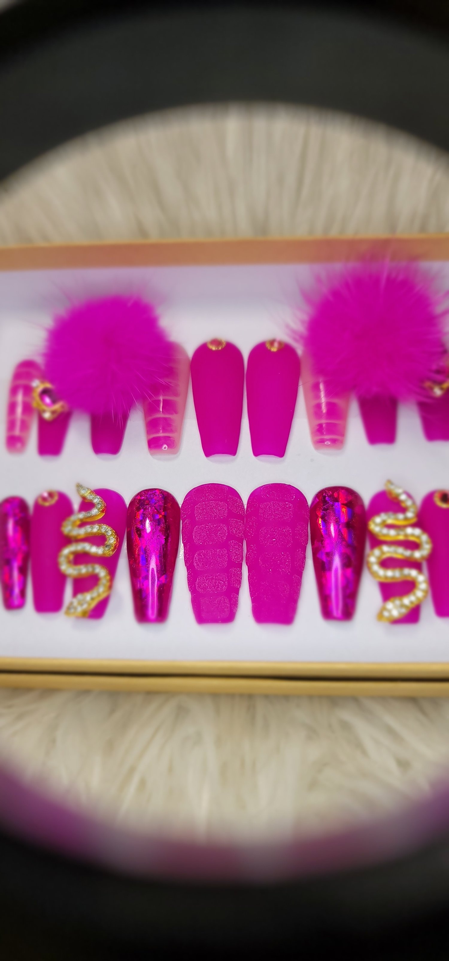 Image of Matte Pink Snake 