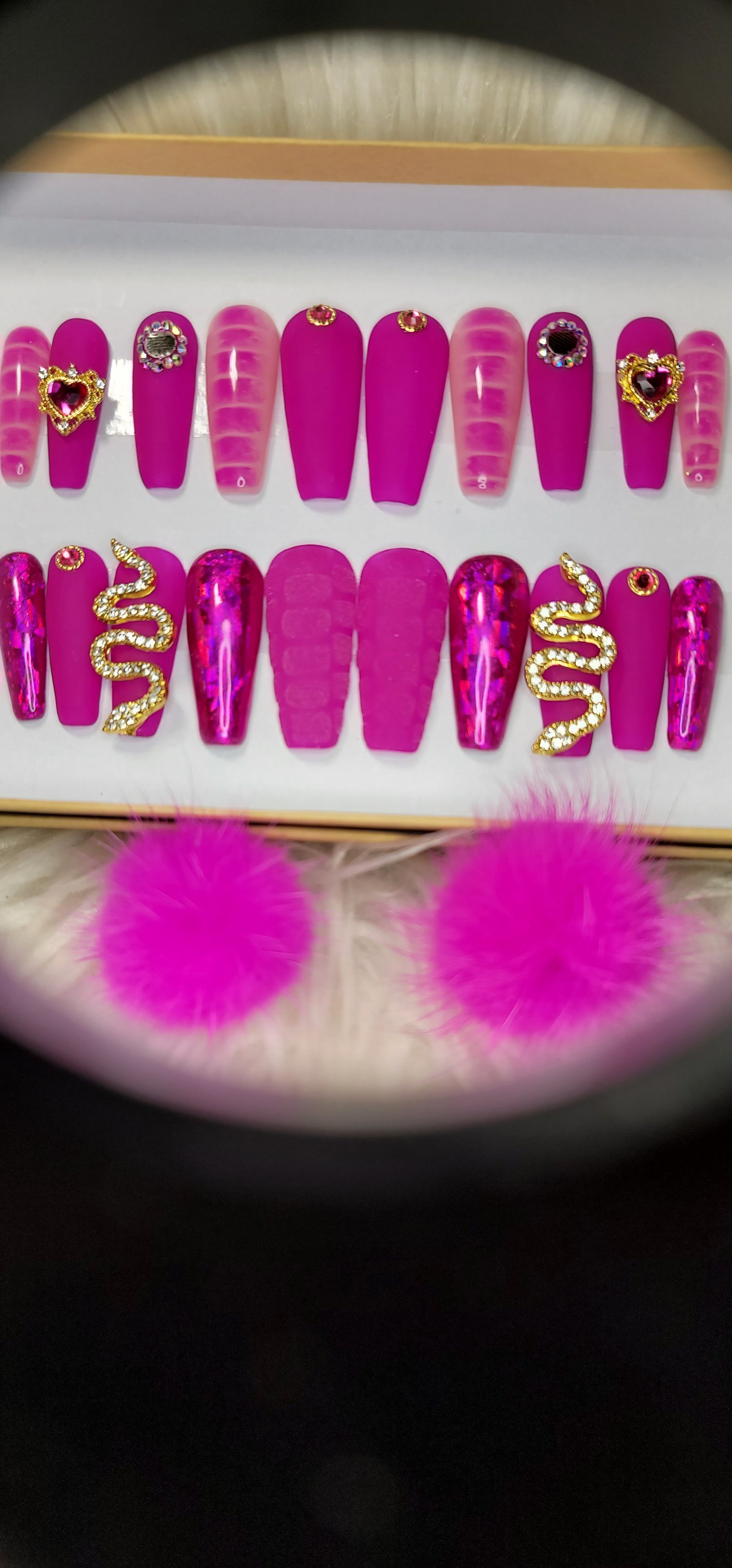 Image of Matte Pink Snake 