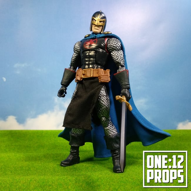 Custom Wired cape for ML Black Knight